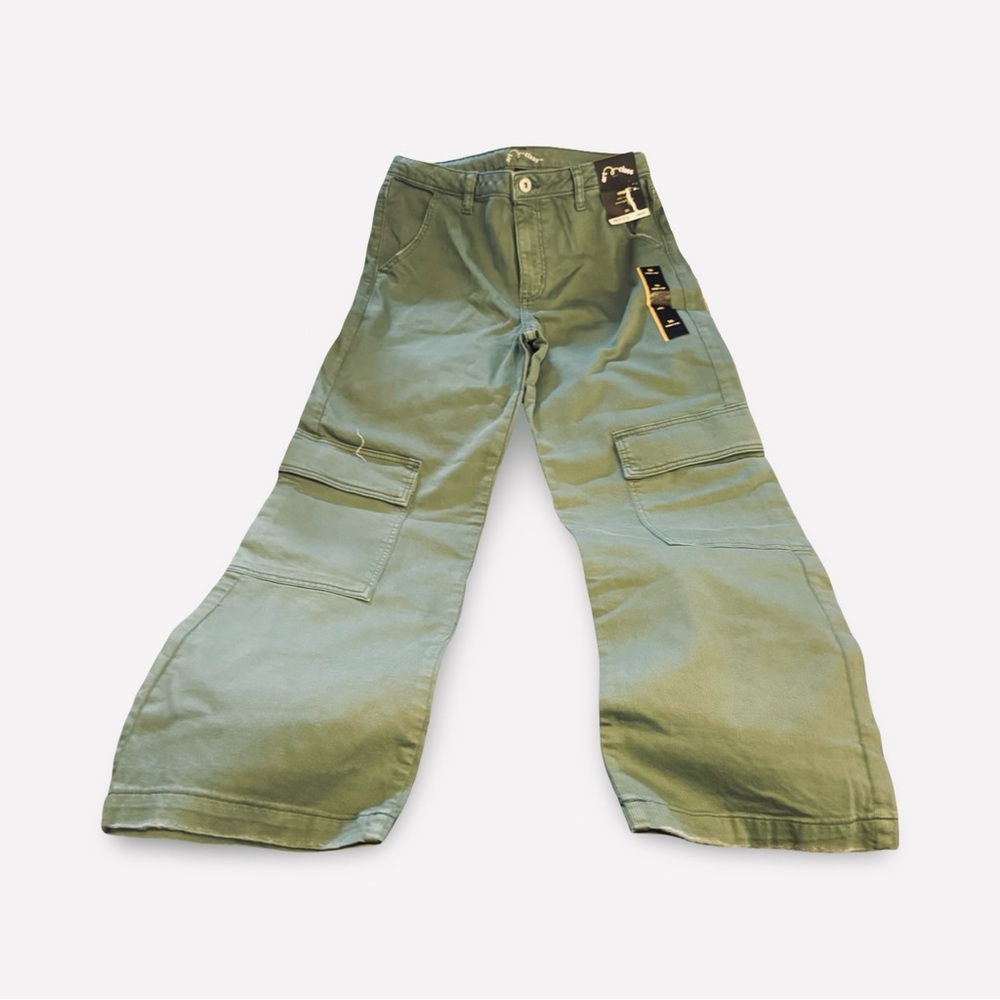 Art Class Straight Leg Cargo Pants Mid Rise Girl’s Size 14 - Picture 2 of 5